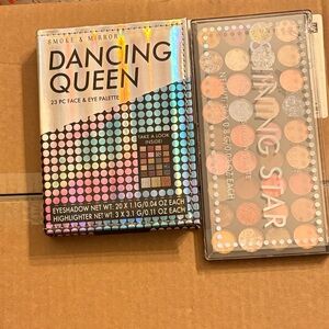 Dancing Queen and Shining Star Eyeshadow Palettes